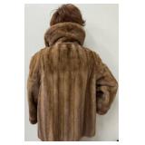Albert Furs Eton Square Brown Fur Coat Medium/Large