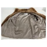 Albert Furs Eton Square Brown Fur Coat Medium/Large