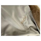 Albert Furs Eton Square Brown Fur Coat Medium/Large