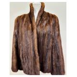 Cikra Cleveland Brown Fur Jacket for Re-Purpose or Repair