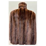 Cikra Cleveland Brown Fur Jacket for Re-Purpose or Repair
