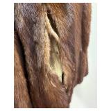 Cikra Cleveland Brown Fur Jacket for Re-Purpose or Repair