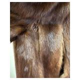 Cikra Cleveland Brown Fur Jacket for Re-Purpose or Repair