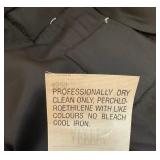 Moschino Cheap and Chic Black Skirt with White Accent Tabs, Size 8