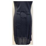 Cheap and Chic by Moschino Black Sleeveless Dress Size 10