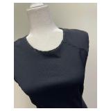 Cheap and Chic by Moschino Black Sleeveless Dress Size 10