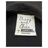Cheap and Chic by Moschino Black Sleeveless Dress Size 10