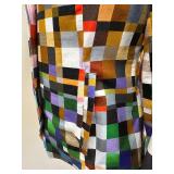 Aventures des Toiles - Art de Porter -  Multicolor Plaid Blazer, Size 40