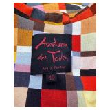 Aventures des Toiles - Art de Porter -  Multicolor Plaid Blazer, Size 40