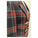 Moschino Cheap and Chic Tartan Wool Skirt Suit Size 10 - Circa 1990