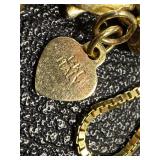 14k Gold with Diamond Pendant