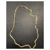 Italian Gold Chain Necklace 7.3 Grams