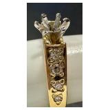 14k Gold Size 5.5 Diamond Accent Ring Mounting