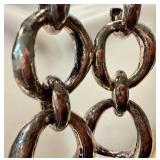 IPPOLITA Sterling Silver Hammered Drop Earrings 2.75 Inch