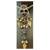 Vintage Scandinavian Solje Silver Brooch and Pendant Combo