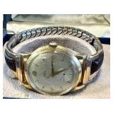 Vintage Omega Automatic 14K Gold Filled Wristwatch with Box