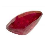 3.3ct Cushion Cut Rubelite Gemstone