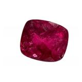 3.3ct Cushion Cut Rubelite Gemstone