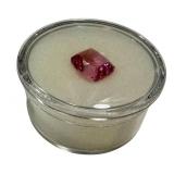 2.43 Carat Hot Pink Cushion Cut Tourmaline Gemstone