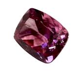 2.43 Carat Hot Pink Cushion Cut Tourmaline Gemstone
