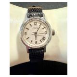 Vintage Movado Automatic Swiss Watch with Leather Band