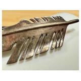Sterling Silver Feather Brooch Pin