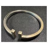 Vintage Peruvian 925 Sterling Silver Cuff Bracelet