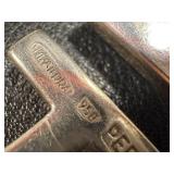 Vintage Peruvian 925 Sterling Silver Cuff Bracelet