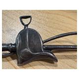 Sterling Silver Western Saddle Keychain, 2.75 Inch