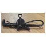 Sterling Silver Western Saddle Keychain, 2.75 Inch