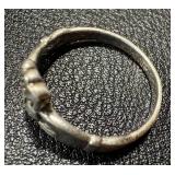 Sterling Silver Claddagh Ring Size 9