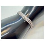 Sterling Silver and CZ 7-Inch Tennis Bracelet