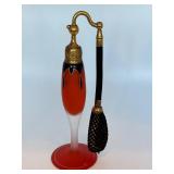 Vintage Art Deco Glass Perfume AtomizerÂ 