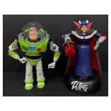 Buzz Lightyear & Emperor Zurg Thinkway Disney Action Figure Set
