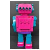 Vibrant 1992 Rotate-O-Matic Super Astronaut Robot Toy