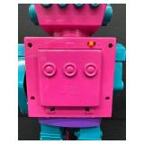 Vibrant 1992 Rotate-O-Matic Super Astronaut Robot Toy