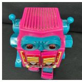 Vibrant 1992 Rotate-O-Matic Super Astronaut Robot Toy