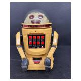 Tomy Verbot and Radio Shack Talking Robie Robots with Remotes - Untested