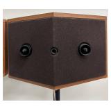 Pair of Bose 901 Series V Speakers with Stands and Series VI Active Equalizer
