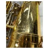 Alto Saxophone with Case and Accessories