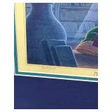 Randal Spangler Signed Limited Edition Print Moonlight Mysteries Framed 308/600