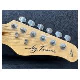Jay Turser JT-#00 Series Strat-Style Electric Guitar in Cream Finish