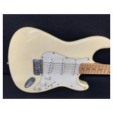 Jay Turser JT-#00 Series Strat-Style Electric Guitar in Cream Finish
