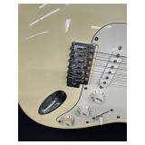 Jay Turser JT-#00 Series Strat-Style Electric Guitar in Cream Finish
