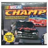 NASCAR Champions Board Game Featuring Jeff Gordon and Dale Earnhardt - Sealed