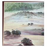 Ken Weaver 1991 Original Framed Watercolor Landscape Painting