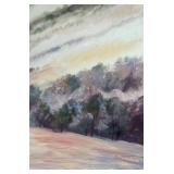 Ken Weaver 1991 Original Framed Watercolor Landscape Painting