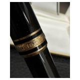 Montblanc Meisterstuck Black and Gold Mechanical Pencil with Case