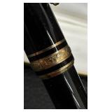 Montblanc Meisterstuck Black and Gold Mechanical Pencil with Case