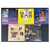 Collection of 5 LaserDisc Movies Including Fantasia, Ace Ventura, Michael Jordan, Beethoven, and What